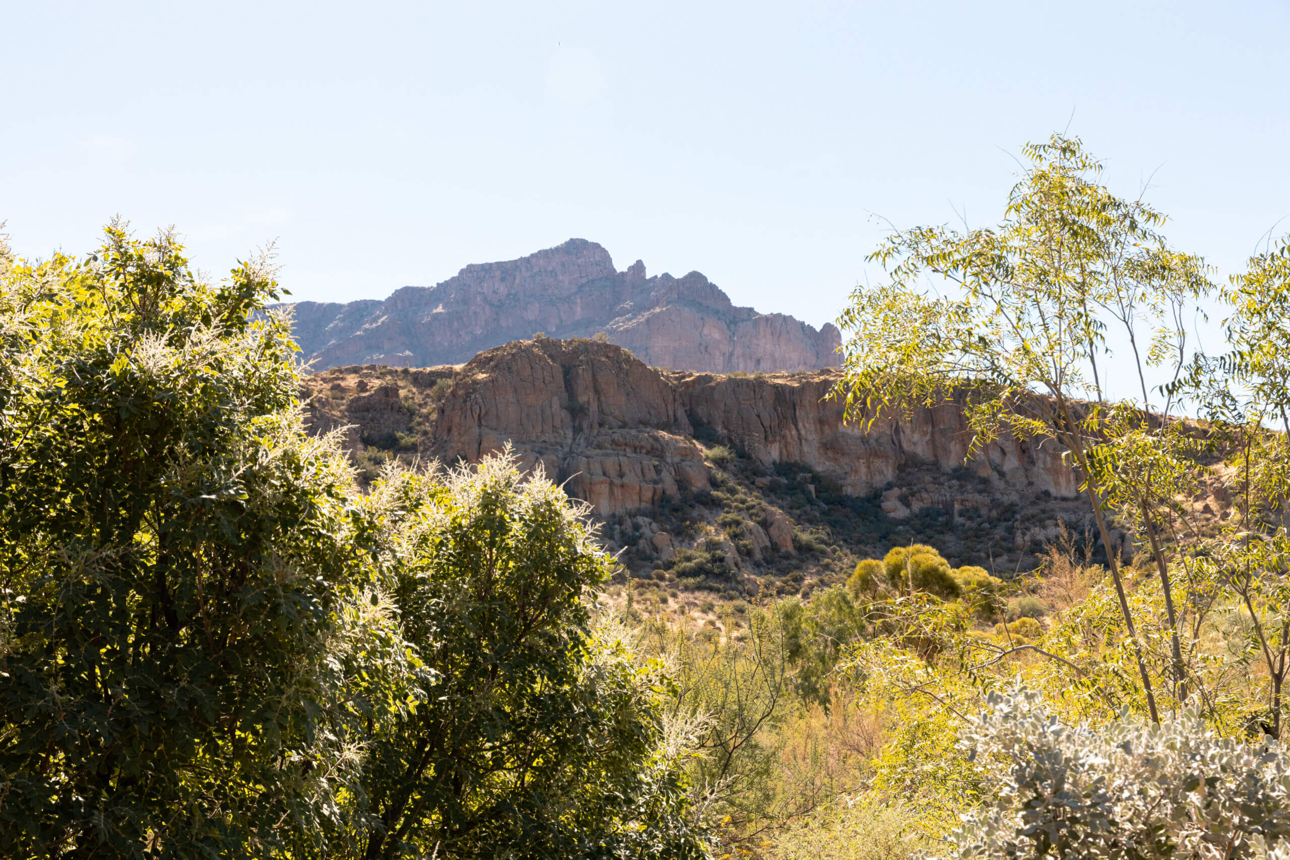 desert mountain view